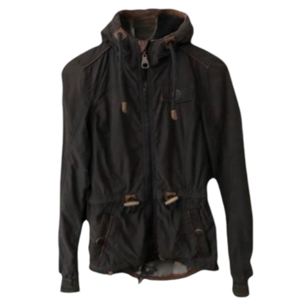 NAKETANO Black Brave New World Utility Jacket size XS